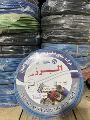 سیم 2/5 برق البرز ۱۰۰ متری